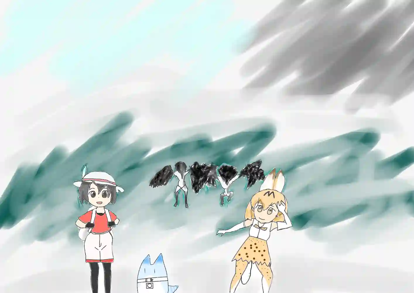 ヒト科 ベルカ属 カラス